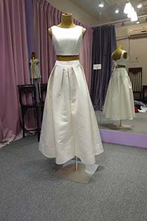 台南婚紗禮服出租-自由搭配系列禮服搭配白色褲子