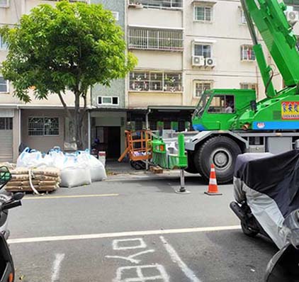 台南吊車-建材壘吊