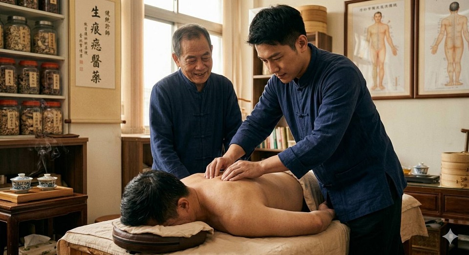 到府推拿按摩五十肩