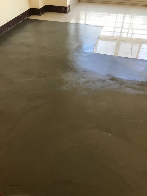 福興拆木地板 地面貼磚 塑膠地板
