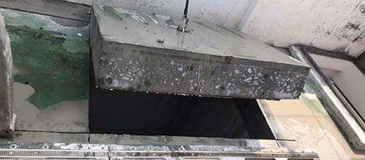 台中市北屯區水泥切割