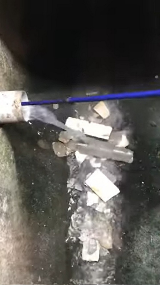 屏東水刀通水管-社區水溝排水管疏通