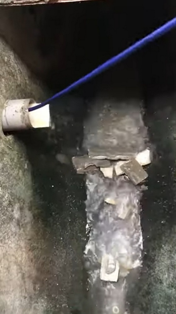 屏東水刀通水管-社區水溝排水管疏通