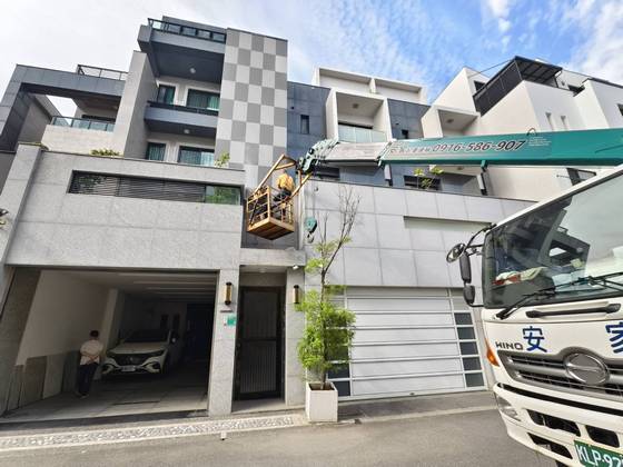 安平區 固定籠 外牆磁磚施工