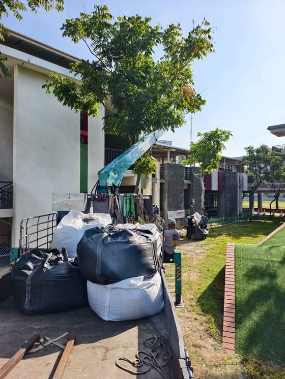 安平區鎮海國小 運輸吊掛工程