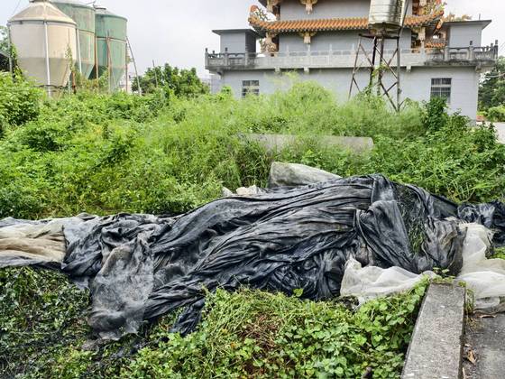 安定區吊掛廢網子工程