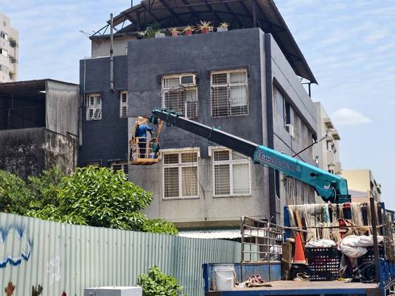 台南安平區固定籠外牆防水工程