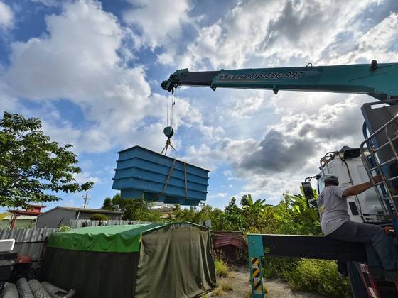 台南仁德是吊掛水產養植箱