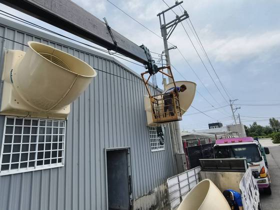 台南高雄茄定安裝工廠排風機