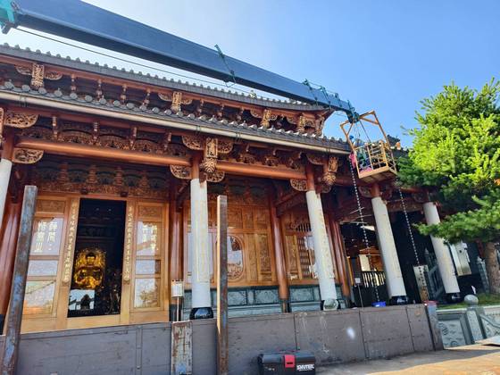 白河區固定籠清洗水槽作業