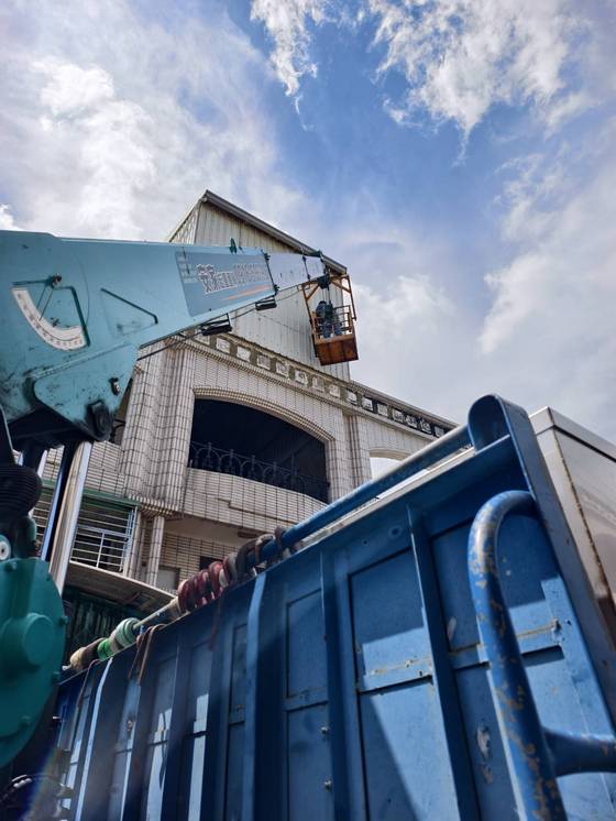 安南區固定籠鐵屋修繕